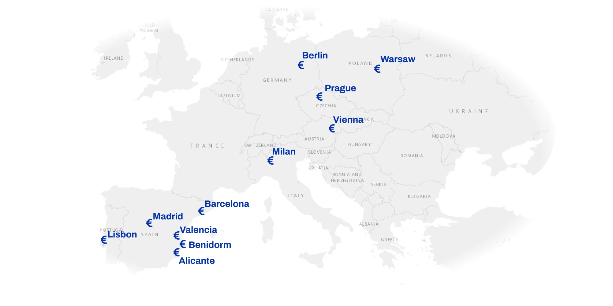 Изображение для 'The geography of Euro Cash exchanges has been expanded.'